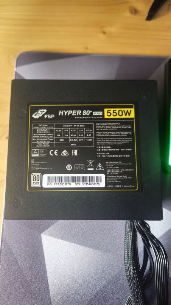 Захранване FSP HYPER 80 PRO 550w