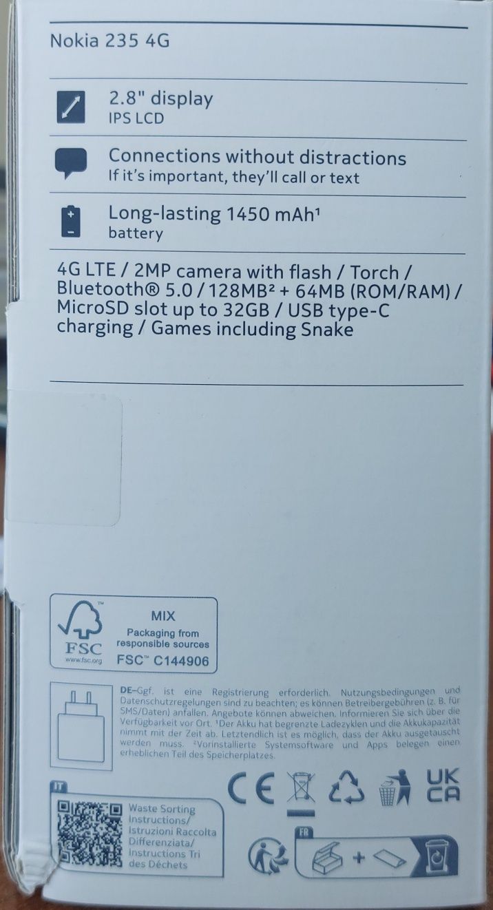 Nokia 235 4G ( Нокия )