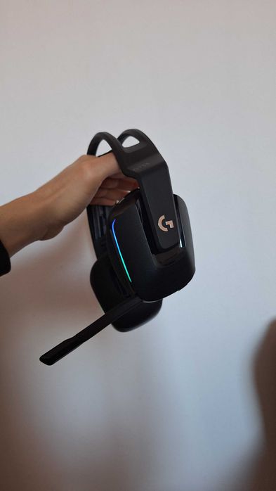 Гейминг слушалки Logitech - G733 Безжични Черни