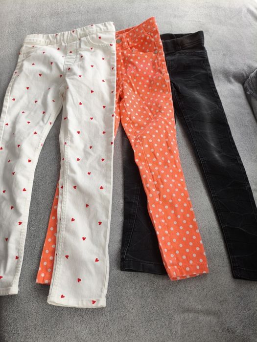 Lot 3 perechi de blugi de fetițe 122