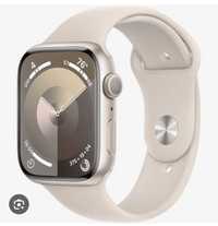 Apple watch 9 45mm starlight новые в упаковке не вскрытые