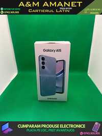 Samsung Galaxy A15, 4/128GB, Blue, Sigilat (A&M AMANET)