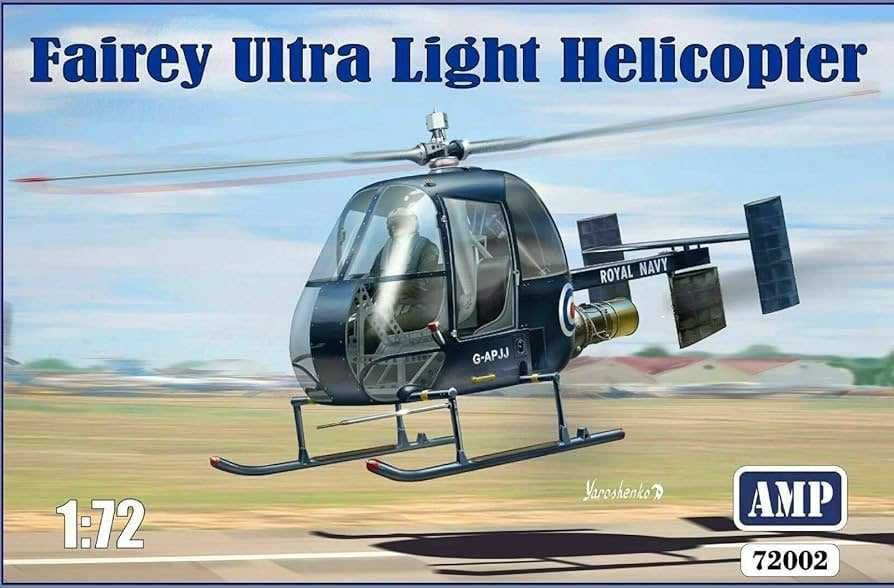 Сборная модель вертолета Fairey Ultra-light Helicopter (АМР, 1/72)
