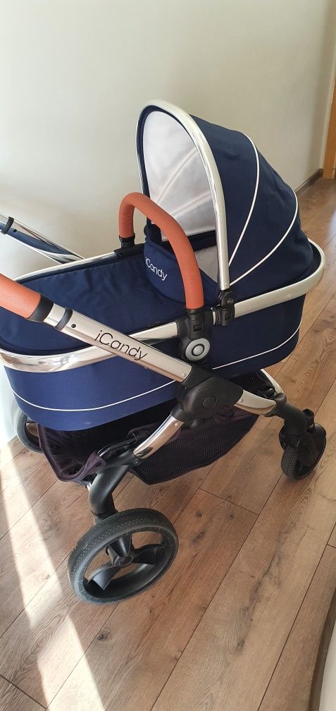 Бебешка количка iCandy Peach 3 Royal Blue