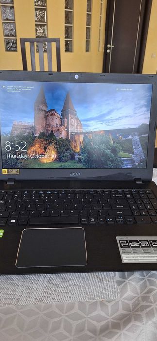 Laptop Acer Aspire 16” i5-7200 8GB Ram SSD+HDD Video 940MX 2GB DVDrw
