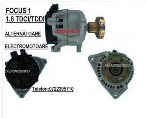 Alternator Ford Focus 1 Denso 1,8tdi nou remnufacturat