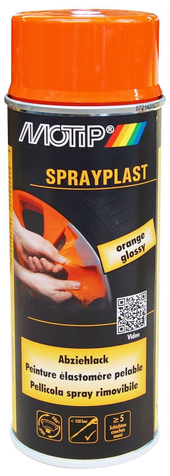 Motip SPRAY PLAST - иновативна гумена боя , различни цветове