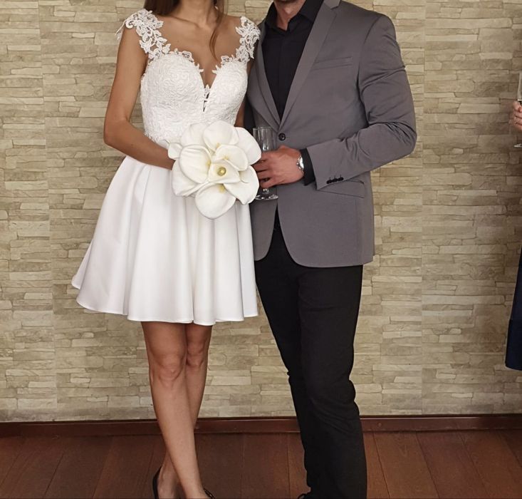 Rochie de cununie sau mireasa scurta