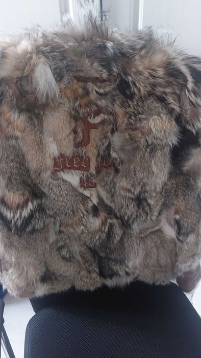 Кожено яке кафяво естествена кожа
