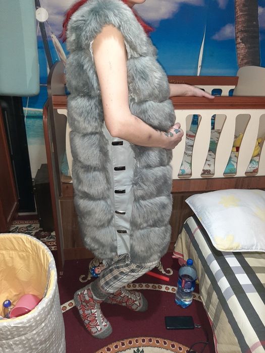 Безрукавка меховая