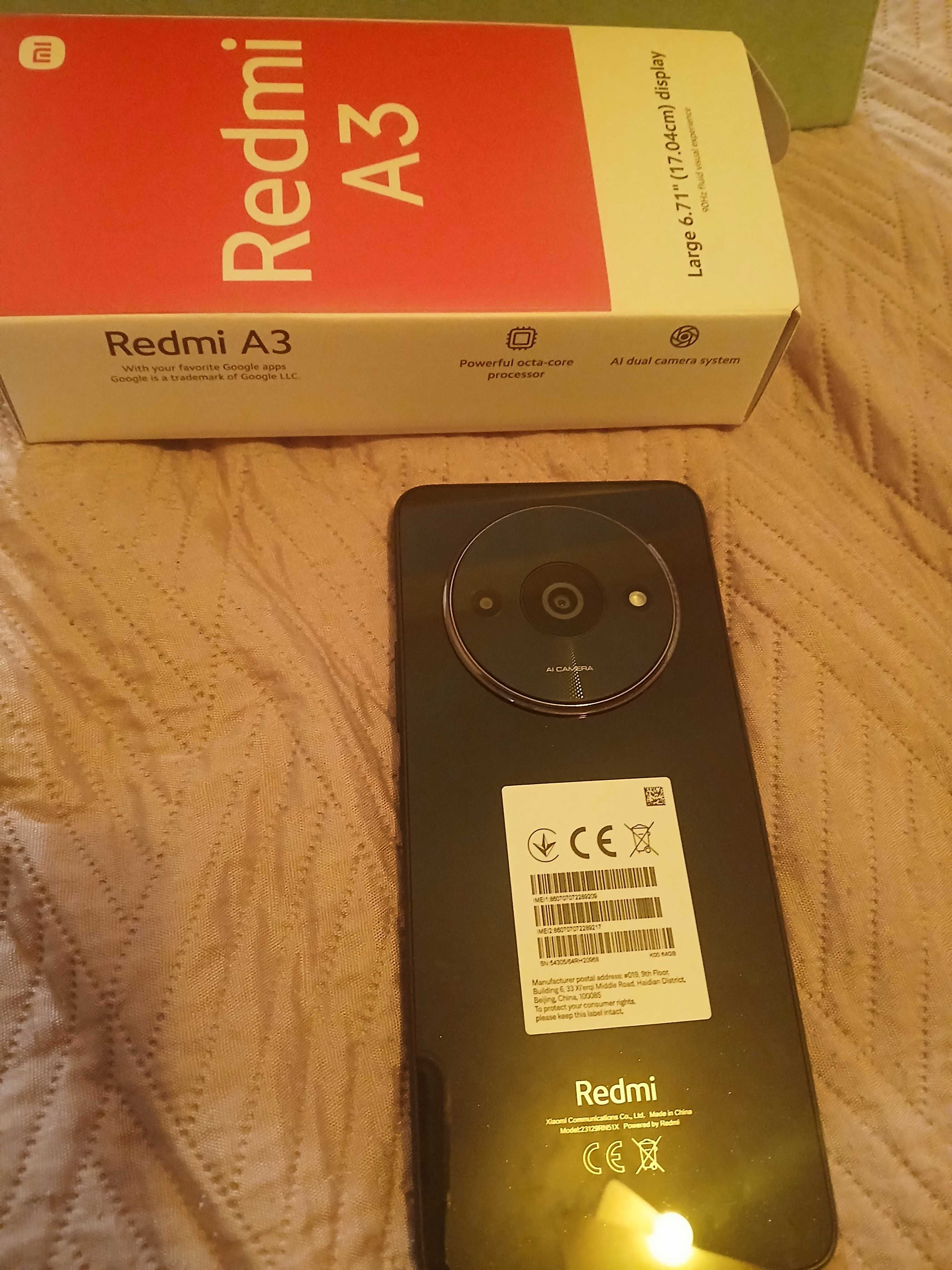 Xiomi Redmi A3 нов