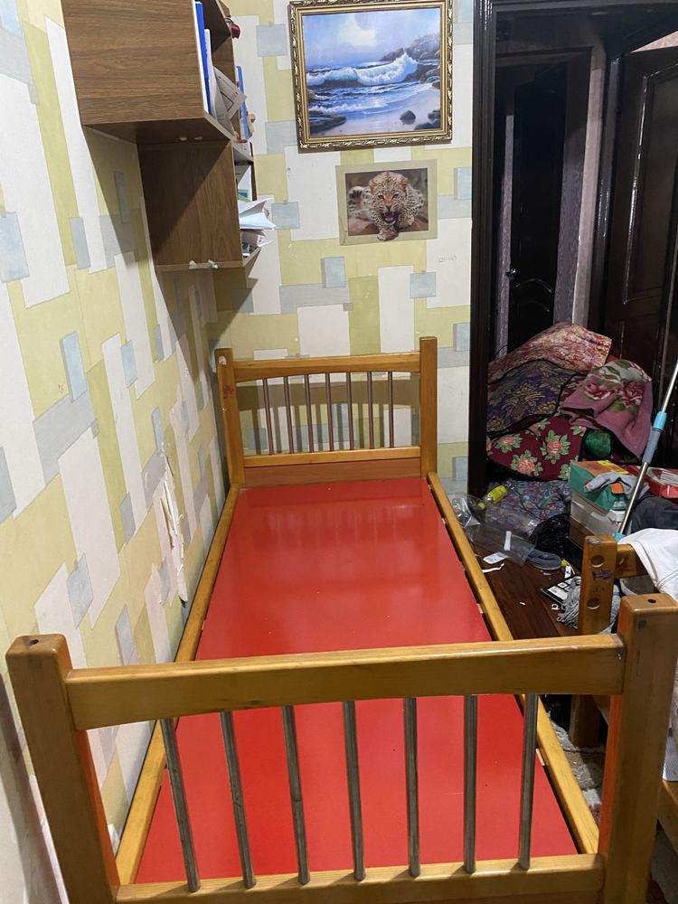 Кровать одноместаная Б/У срочно