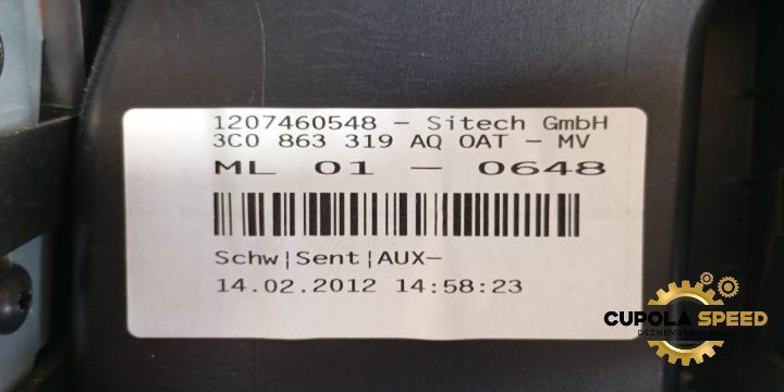 Cotiera cu consola centrala 3C0863319AQ Volkswagen VW Passat B7 [2010