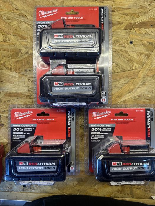 Baterii Milwaukee 6 AH high output