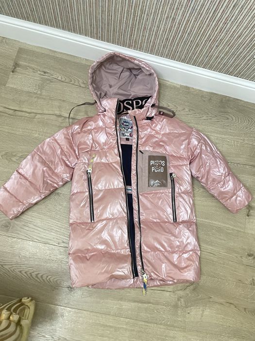 Прдам зимнюю куртку на девочку бренд PUROSPORO