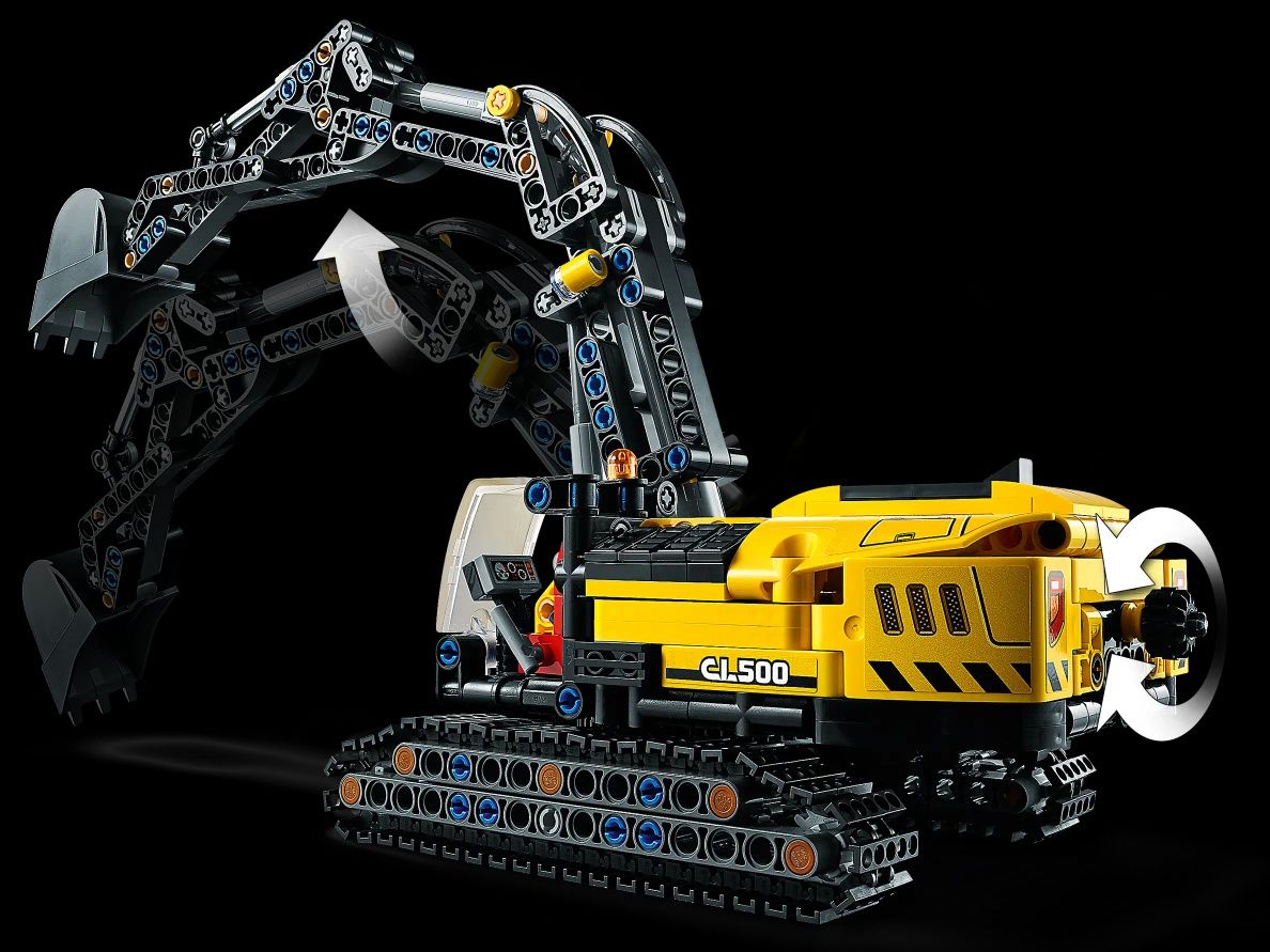 Продавам LEGO Technic Heavy-Duty Excavator 42121