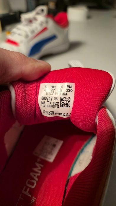 Детски обувки, марка Пума, размер 37