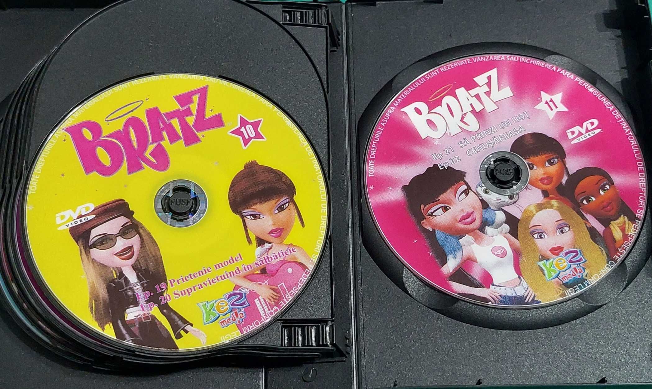 Bratz - Colectie 11 DVD-uri Desene Dublate Romana