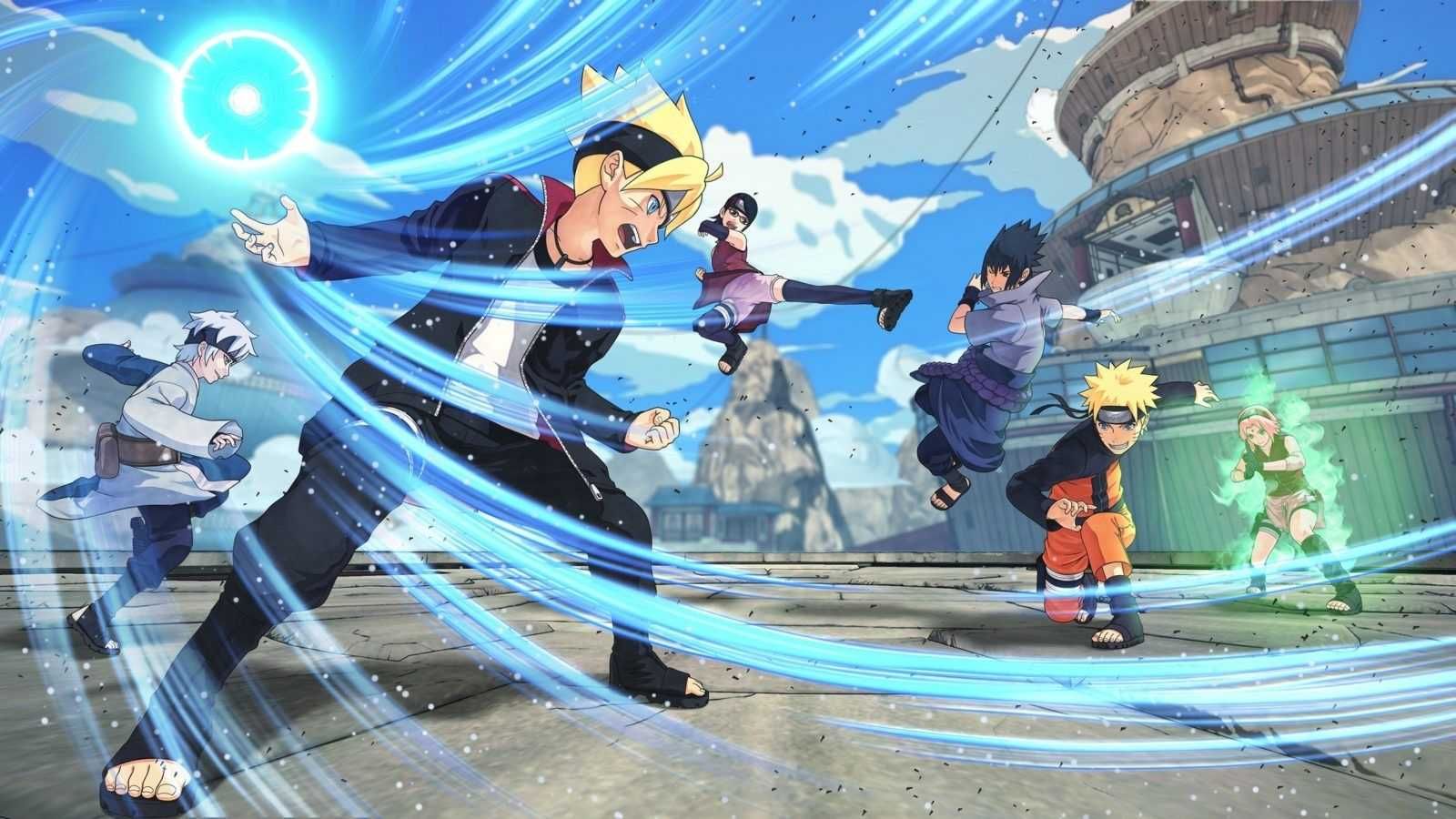 чисто нова Naruto Ultimate Ninja Storm 4 + Naruto Shinobi Striker, PS4