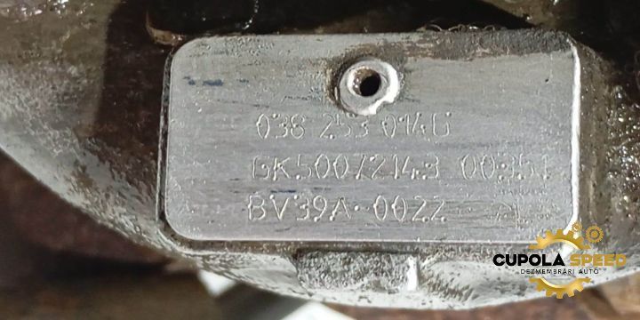 Turbosuflanta 038253014G 1.9tdi BXE BKC Seat Altea 1 [2004 - 2009]