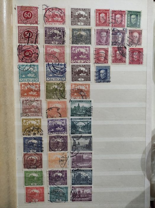 Чехословакия пощенски марки 104 броя