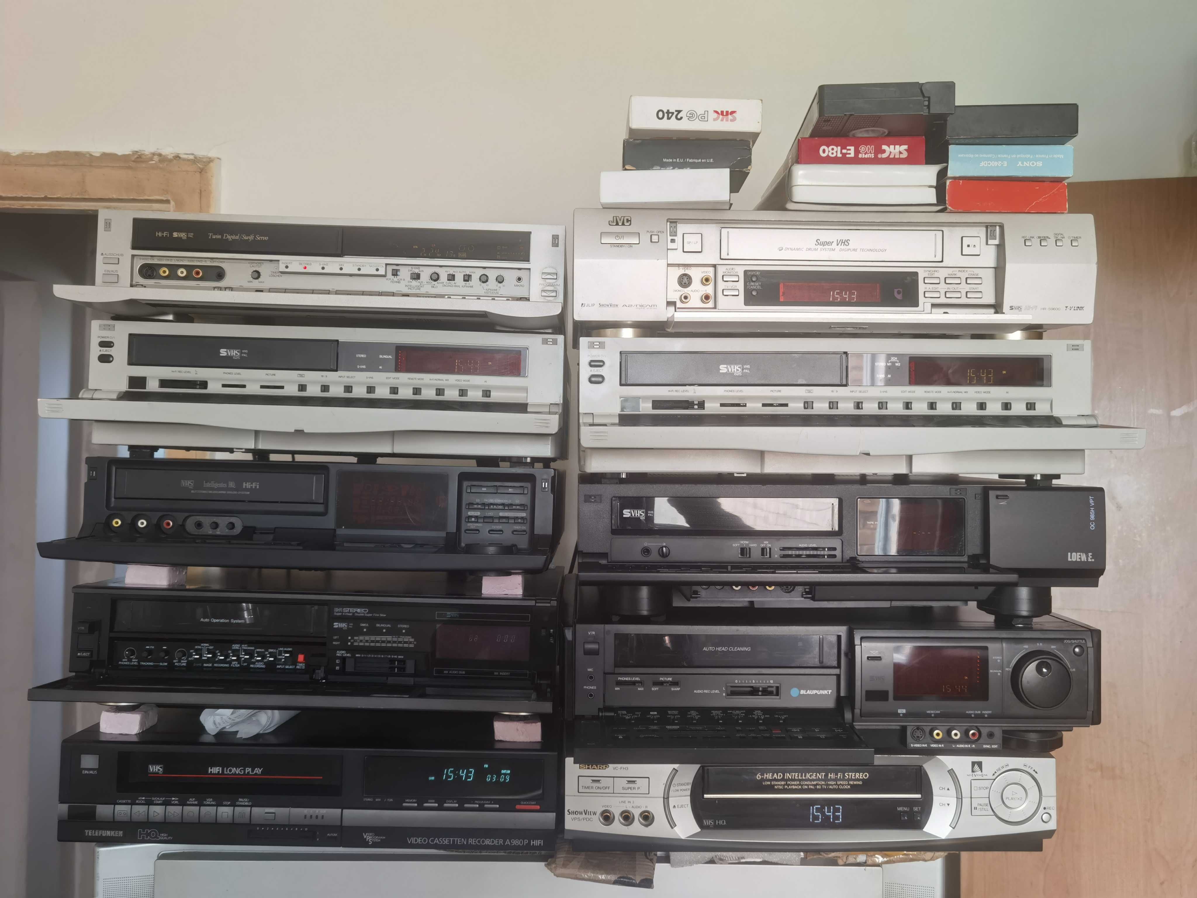 Video recorder s-vhs Mitsubishi hs-m1000