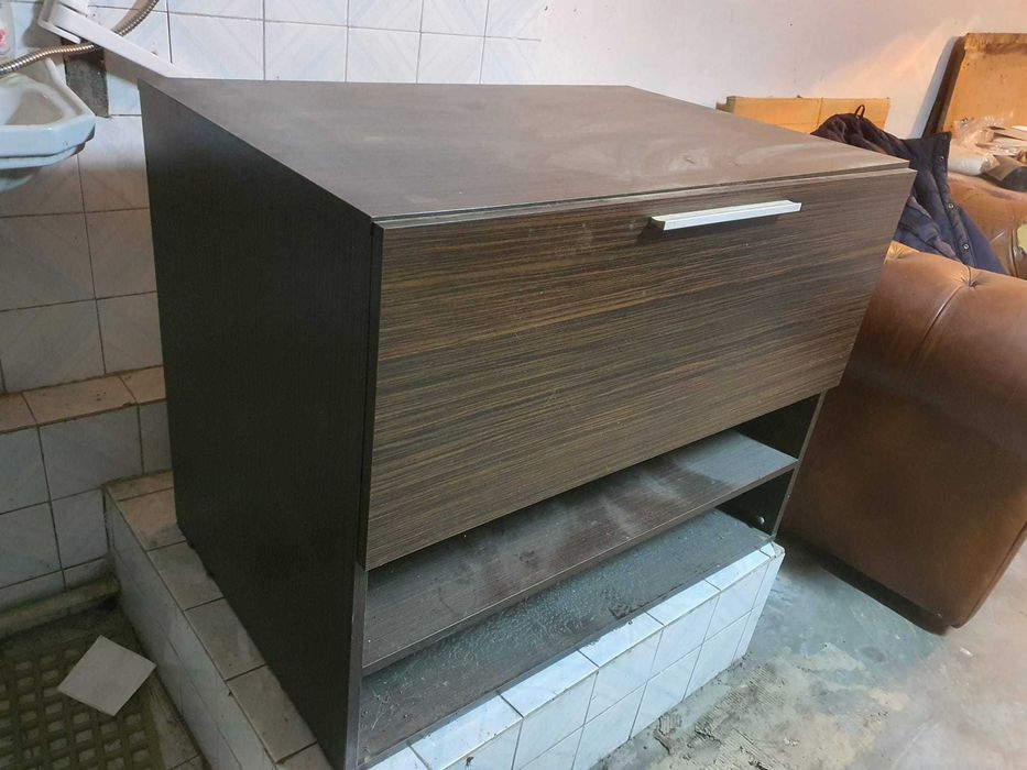 Comoda mobilier tip bar wenge