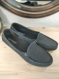 Mocasini piele bleumarin 37