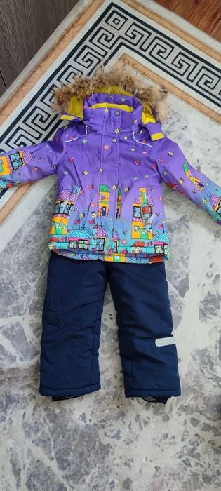Детский Зимний комбинезон с курточкой