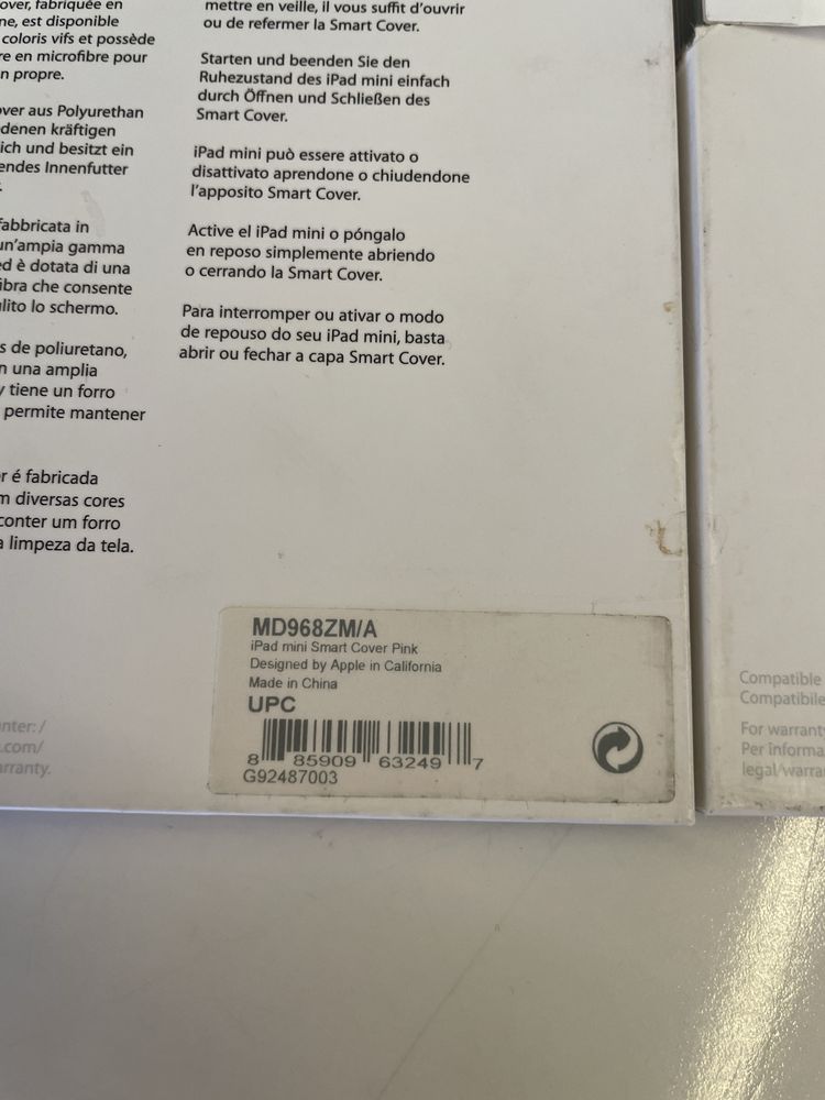 Чехол для iPad Mini Smart Cover оригинал