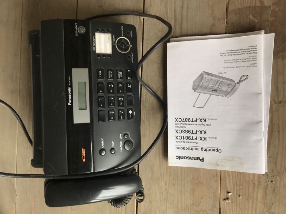 Telefon Faks KX-FT987CX Телефон Факс