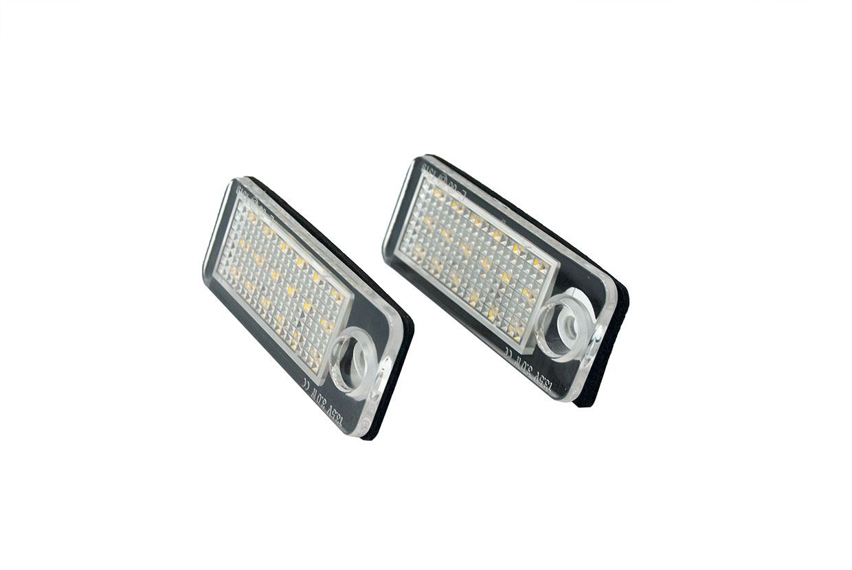 Set 2 Lampi LED placute numar AUDI A4 B5, A6 B4, RS 4, RS 6