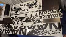 Set stickere Nissan Navara