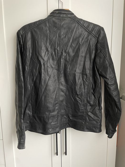 Мъжко кожено яке Pull&Bear XL 42 размер