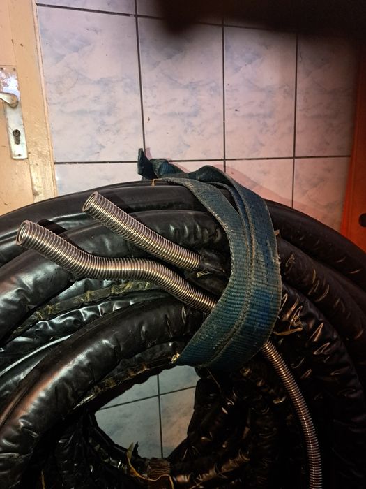 Țeavă gofrată de inox pentru instalații solare termice