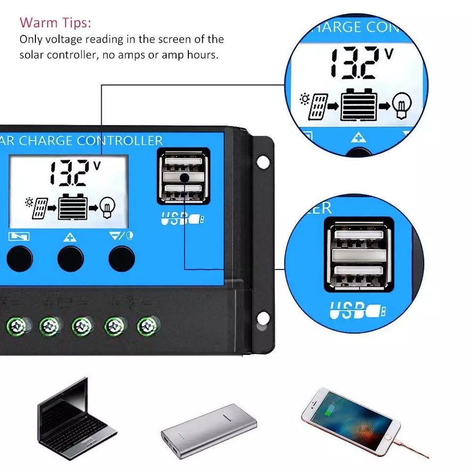 Vand controller solar 20 ah!