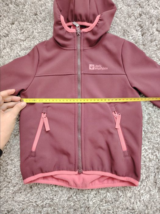 Jacheta softsheel - Jack Wolfskin copii mărimea 104