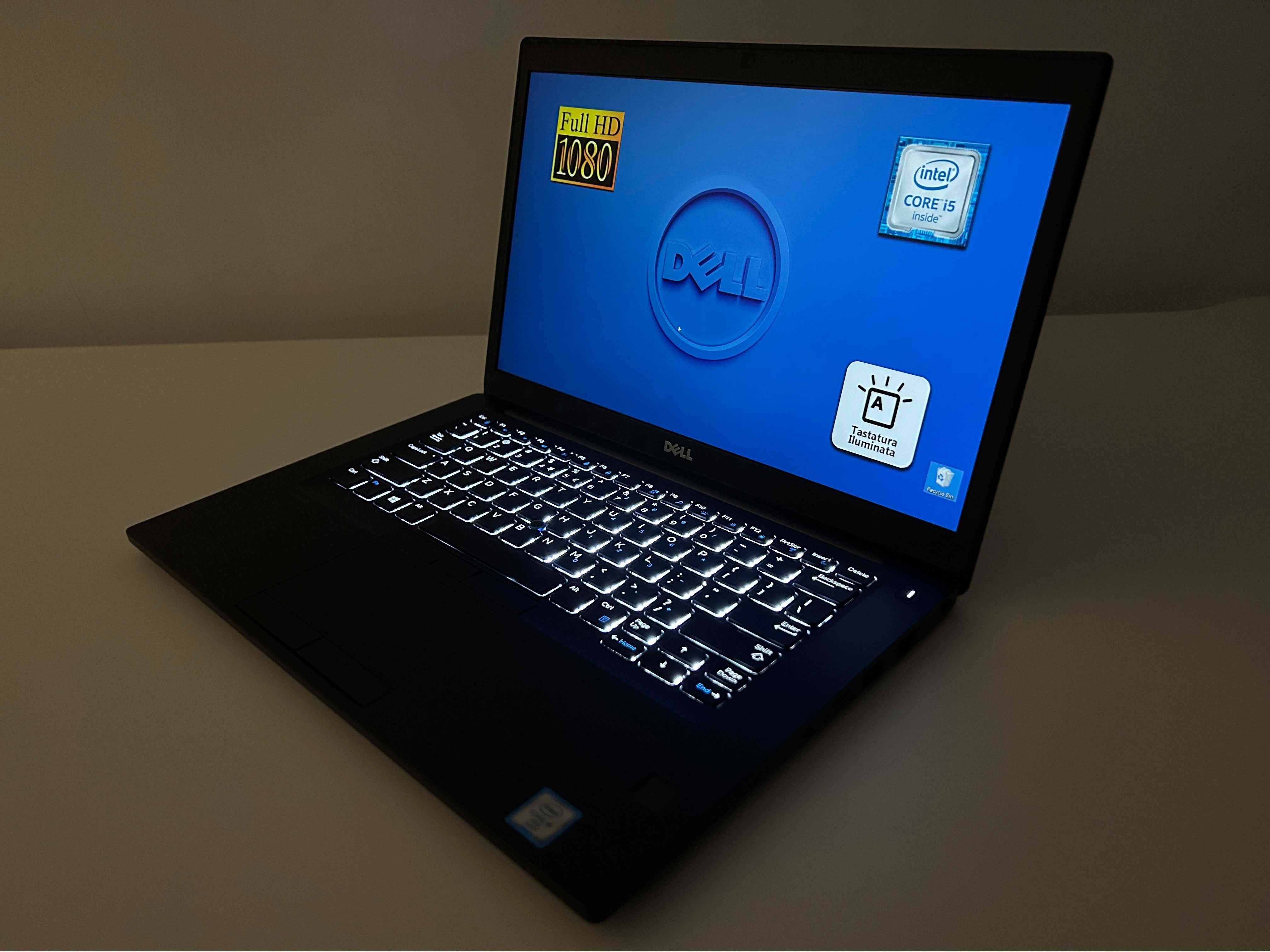 Laptop DELL PRO slim  i5 16gb FullHD iluminare . GARANTIE 1 AN