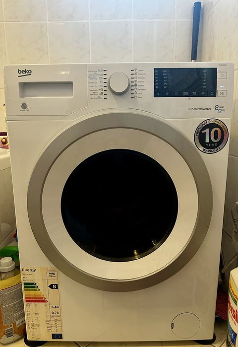 Vand masina spalat beko cu uscator incorporat, stare ft buna