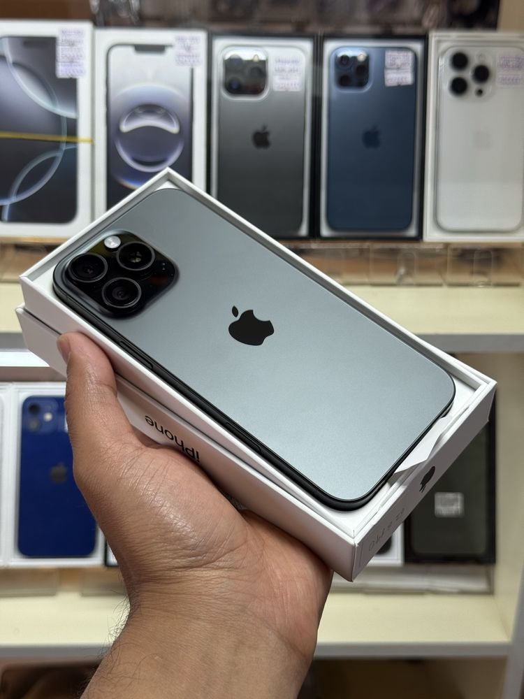  iPhone 16pro max 5G 256gb HX/A EAC 7 циклов black titanium