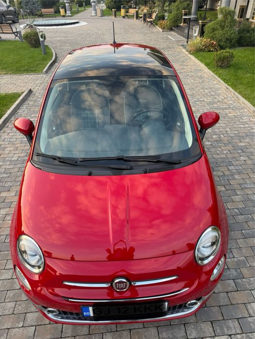 Fiat 500, Plafon panoramic, Cutie automata,
