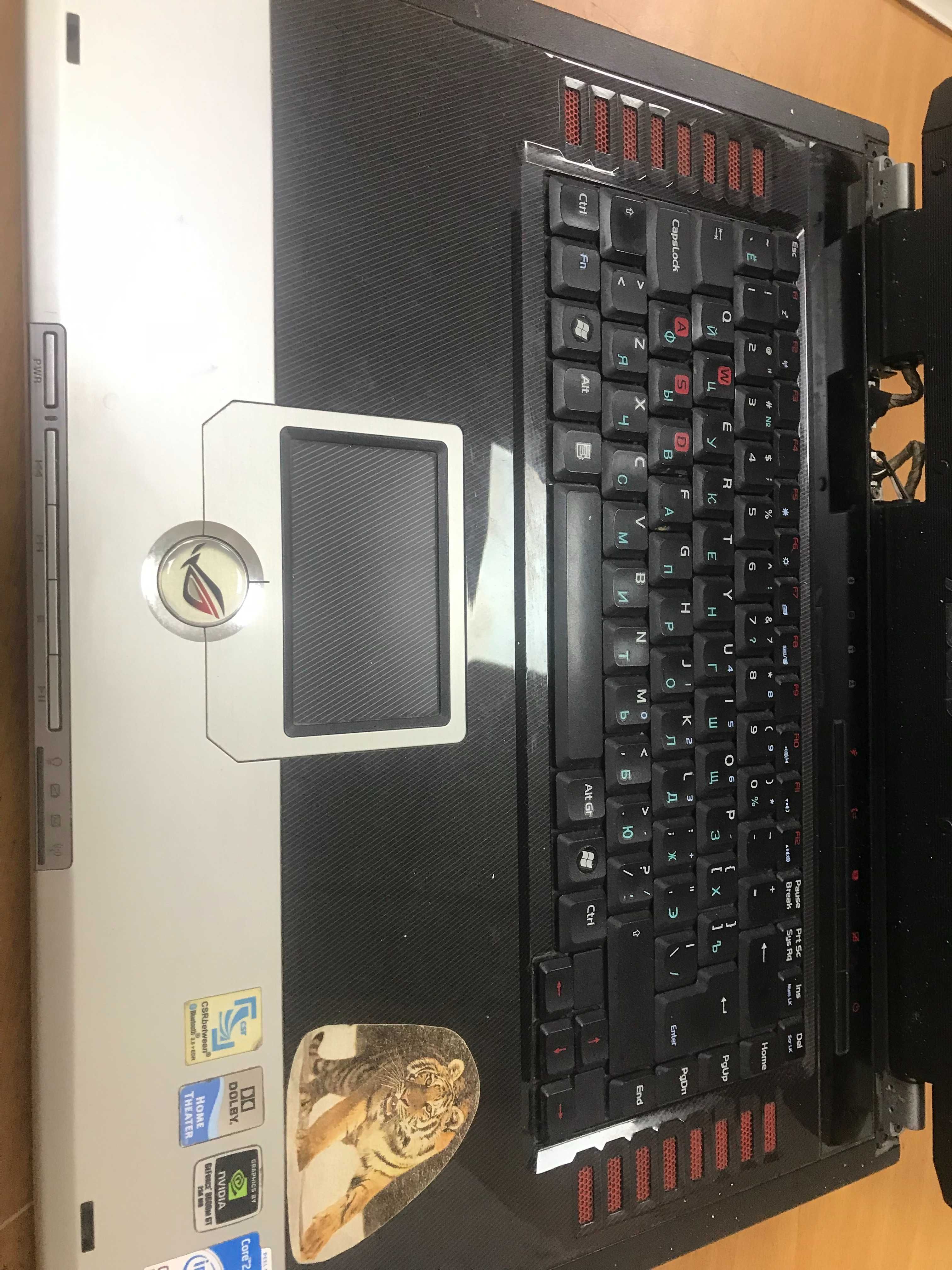 Игровой ноутбук ASUS G2S на запчасти или ремонт