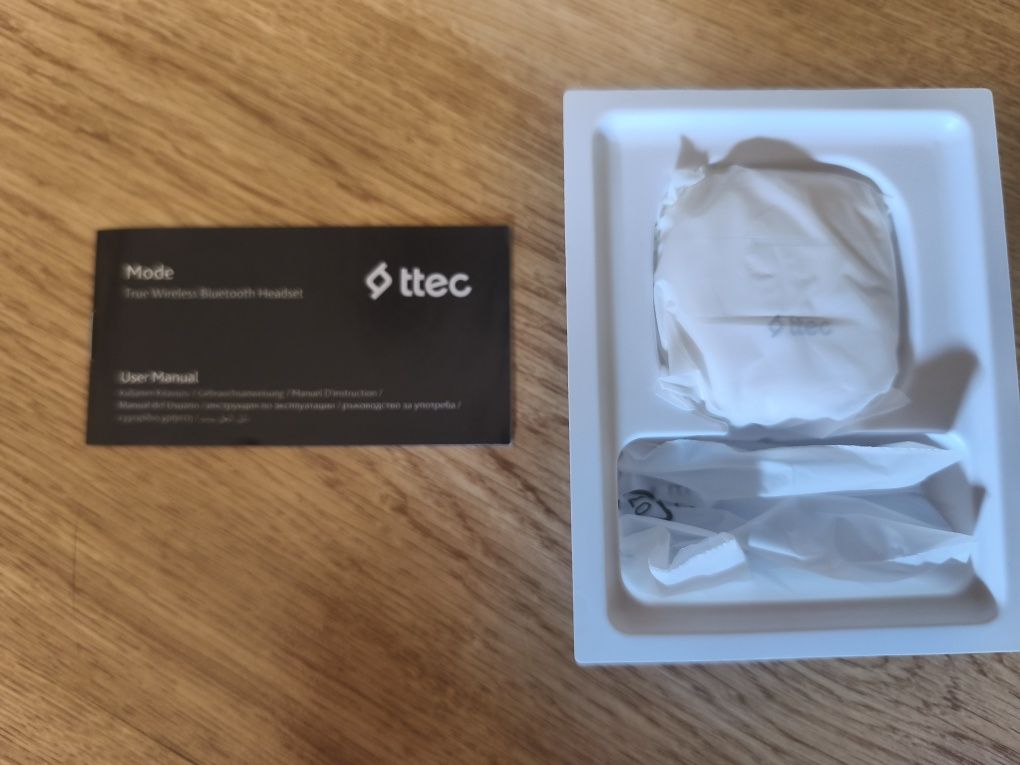 Безжични слушалки ttec нови