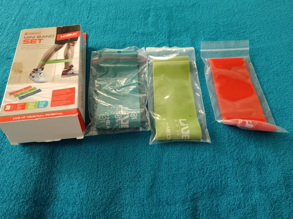 Vând Set Mini Band 3 Benzi Fitness Nou