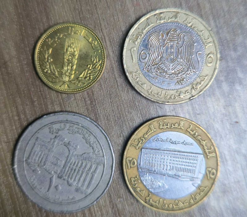 монети Сирия 4 бр