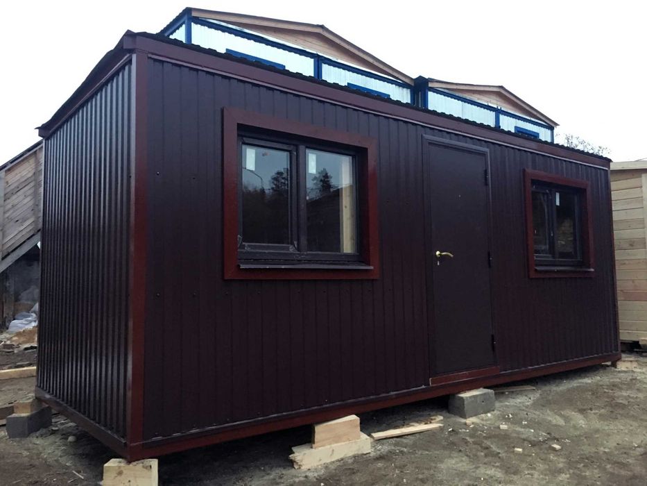 Утепленный контейнер 20 и 40 футовые Вахтовый поселок Бытовки