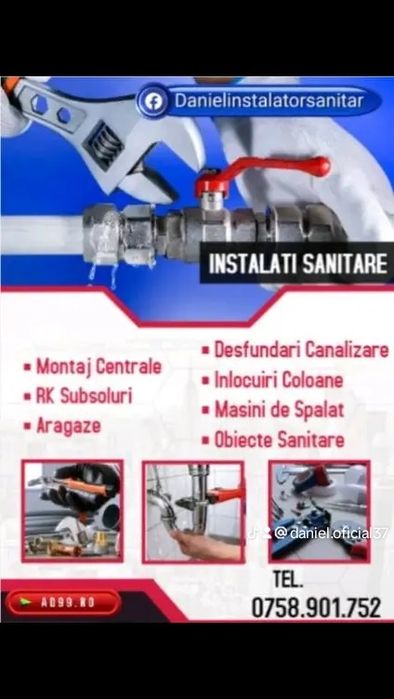 Instalator Sanitar Autorizat