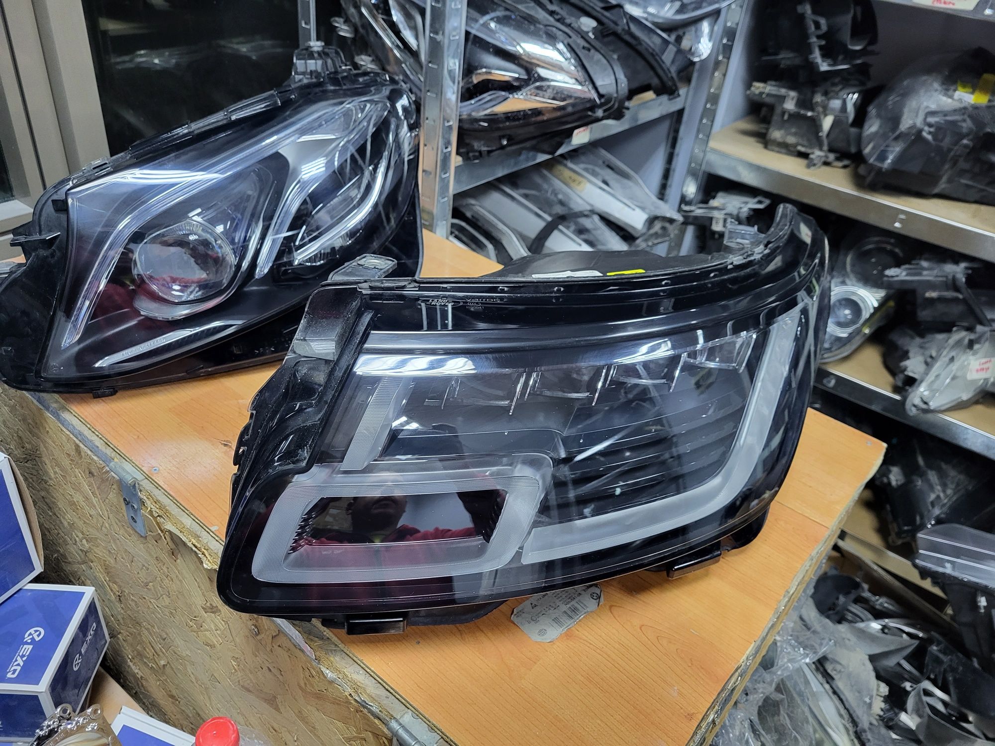 Ляв фар Range Rover Vogue HSE L405 far farove  вог 405 jk52-13w030-md