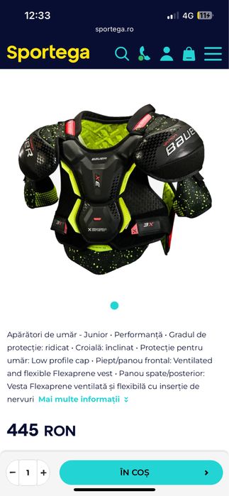 Umerar Bauer Vapor 3X S22 JR