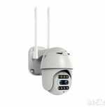 Двойна WiFi безжична IP камера 2MP FULL-HD1080P с цветно нощно виждане